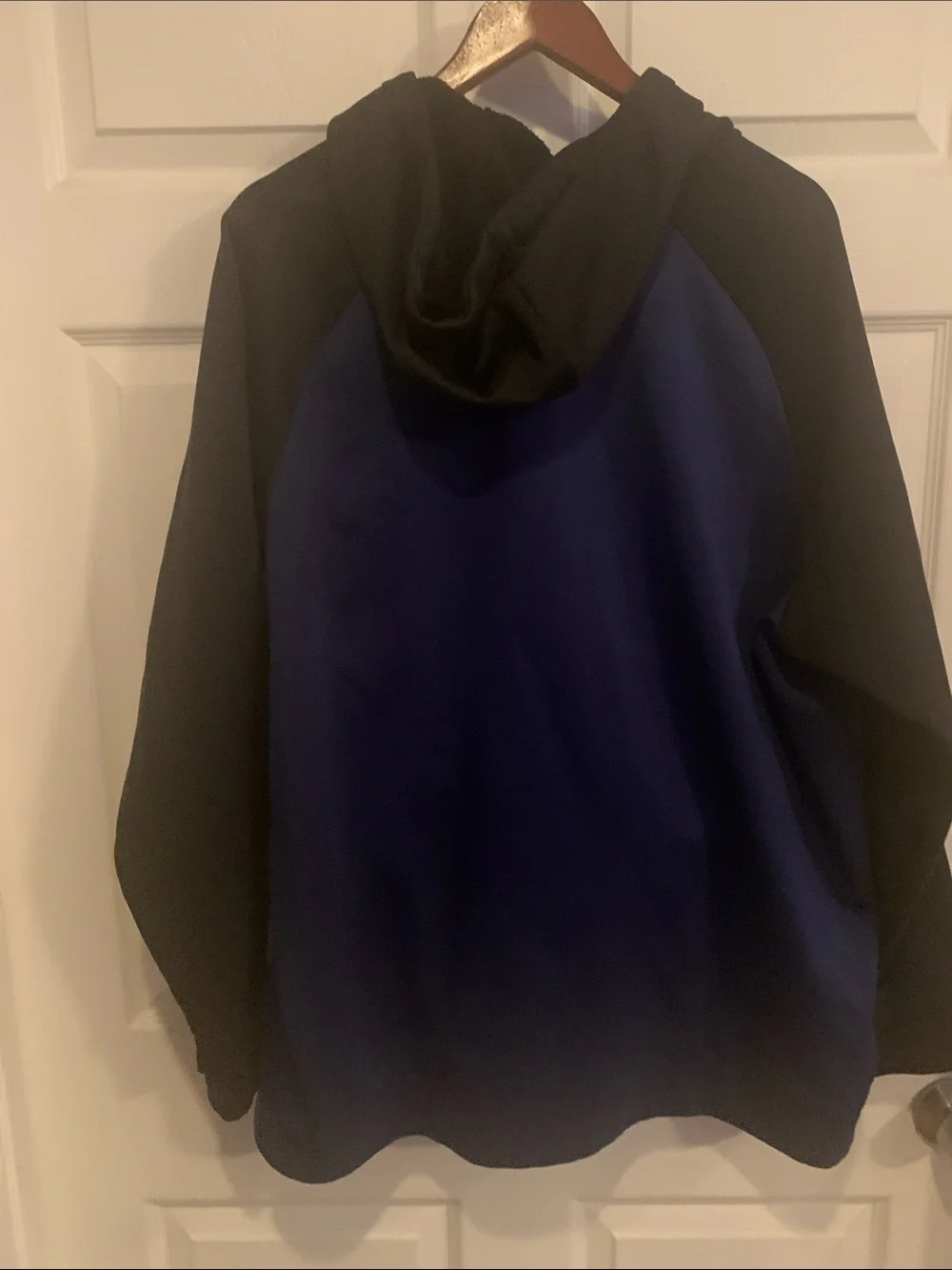 Nike Blue and Black Pullover Hoodie - Picture 2 of 6